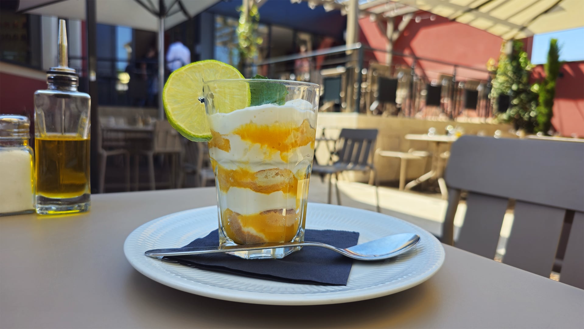 Tiramisu passion citron vert Fabioli en verrine